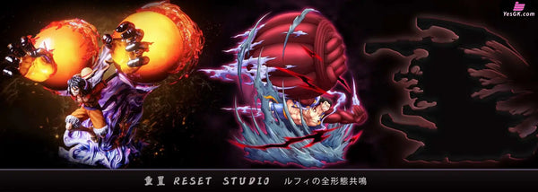 One Piece Popmax Luffy Full Form Resonance 4Th Gear Statue - Reset Studio [Pre-Order]