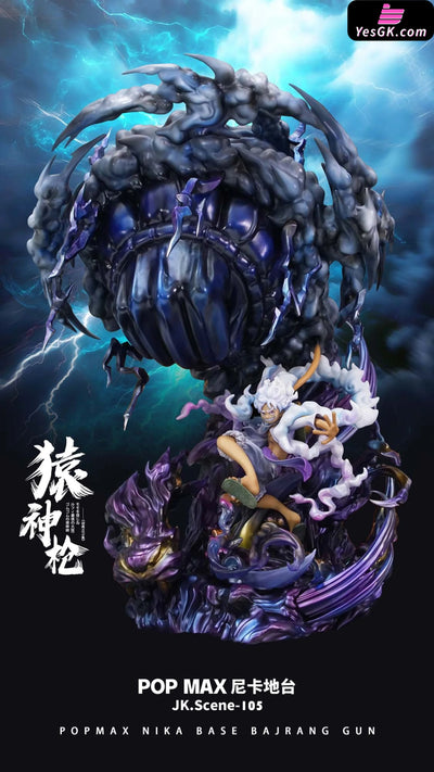 One Piece POPMAX Nika Luffy Base Bajrang Gun GK Statue - JacksDo Studio [Pre-Order Closed] One Piece