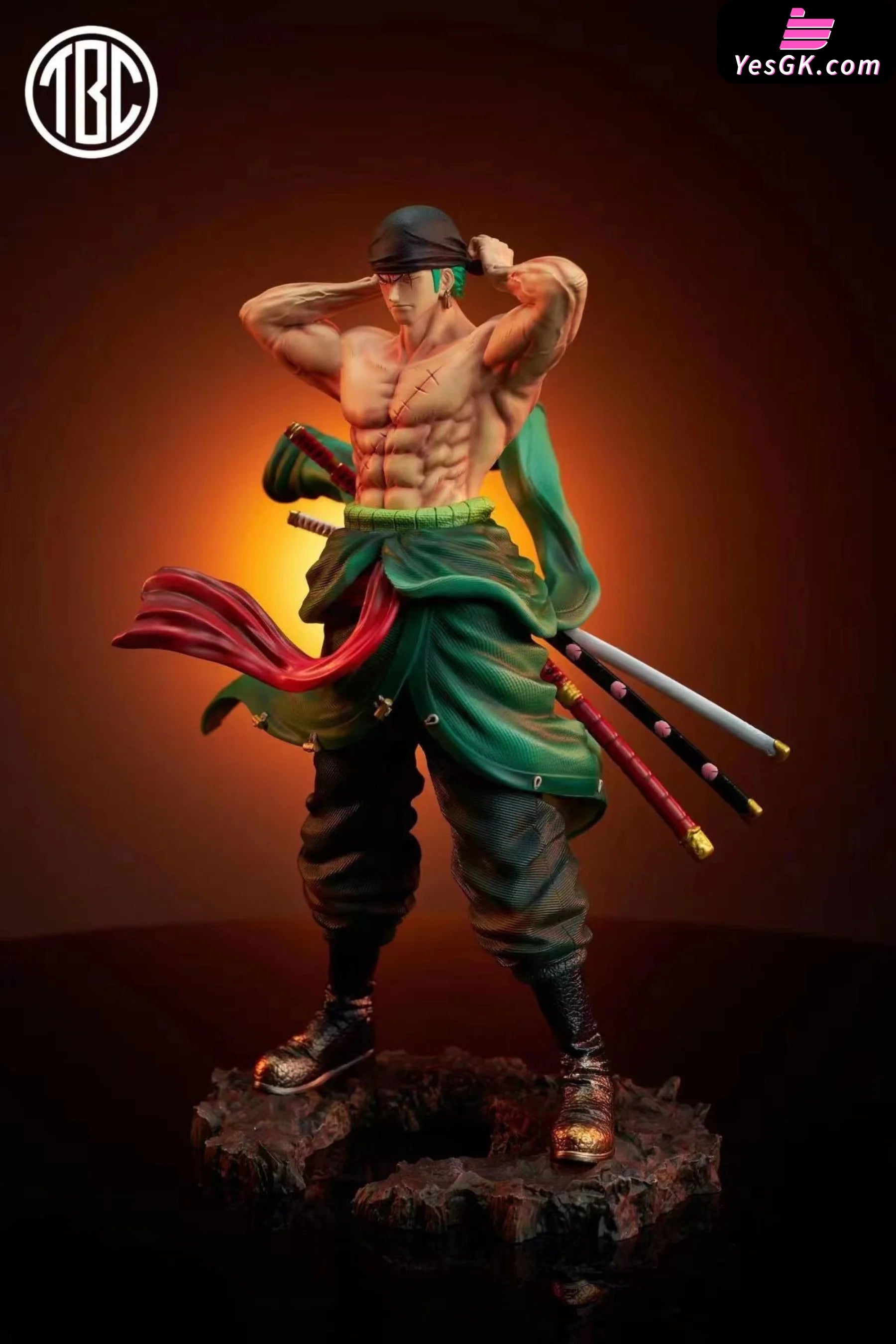 One Piece popmax resonance series Roronoa Zoro Resin Statue - TBC Stud ...