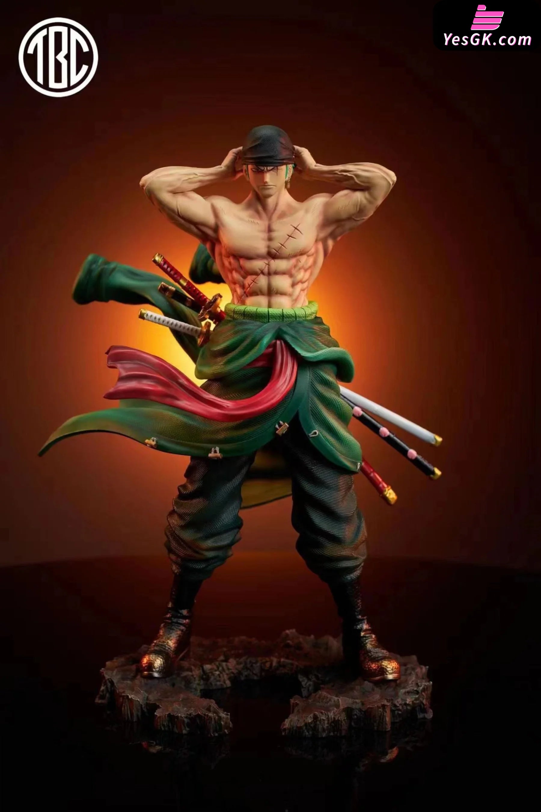 One Piece popmax resonance series Roronoa Zoro Resin Statue