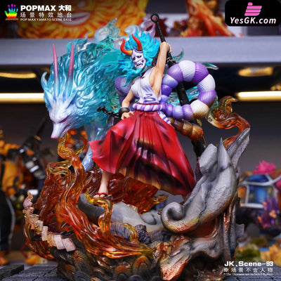 One Piece Popmax Yamato Scene Special Effects Stand Resin Statue - Jacksdo Studio [Pre-Order]