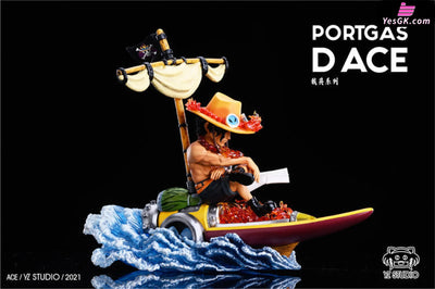 One Piece Portgas D Ace And Striker Resin Statue - Yz Studio [Pre-Order Closed]