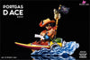 One Piece Portgas D Ace And Striker Resin Statue - Yz Studio [Pre-Order Closed]