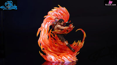 One Piece Portgas D. Ace Dual Version GK Statue - Po Lang Studio [Pre-Order] Deposit / Primary Transparent Color One