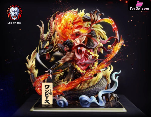 One Piece Portgas D Ace GK Statue - Leo Of Sky Studio [In-Stock] - Full Payment / 1/5 Red - One Piece