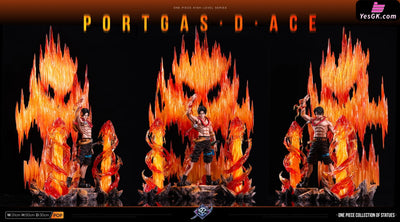 One Piece Portgas D. Ace GK Statue - SXB Studio [Pre-Order] Deposit / A / High Edition One Piece