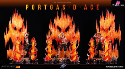 One Piece Portgas D. Ace GK Statue - SXB Studio [Pre-Order] Deposit / B / High Edition One Piece