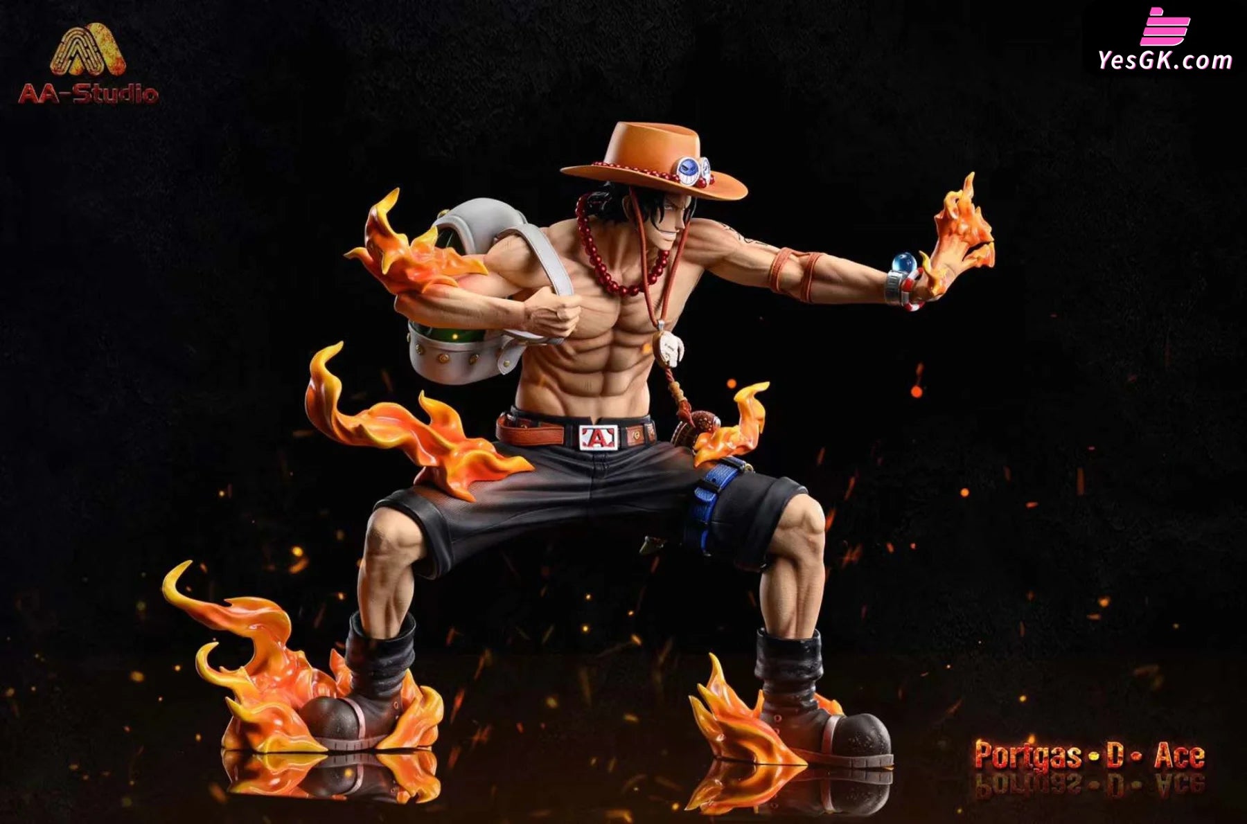One Piece Portgas D. Ace Resin Statue - Aa Studio [Pre-Order]
