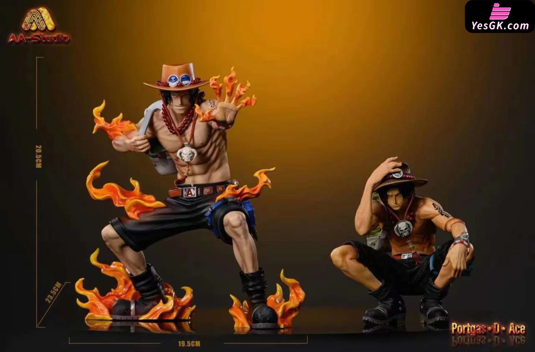 One Piece Portgas D. Ace Resin Statue - Aa Studio [Pre-Order]