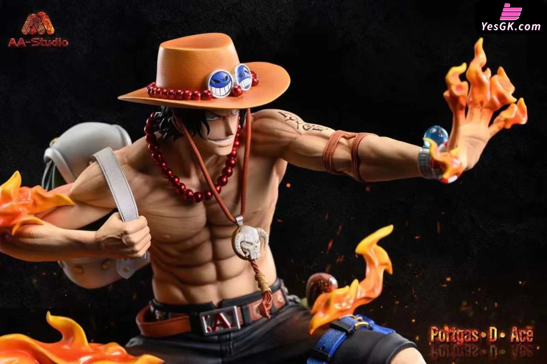 One Piece Portgas D. Ace Resin Statue - Aa Studio [Pre-Order]