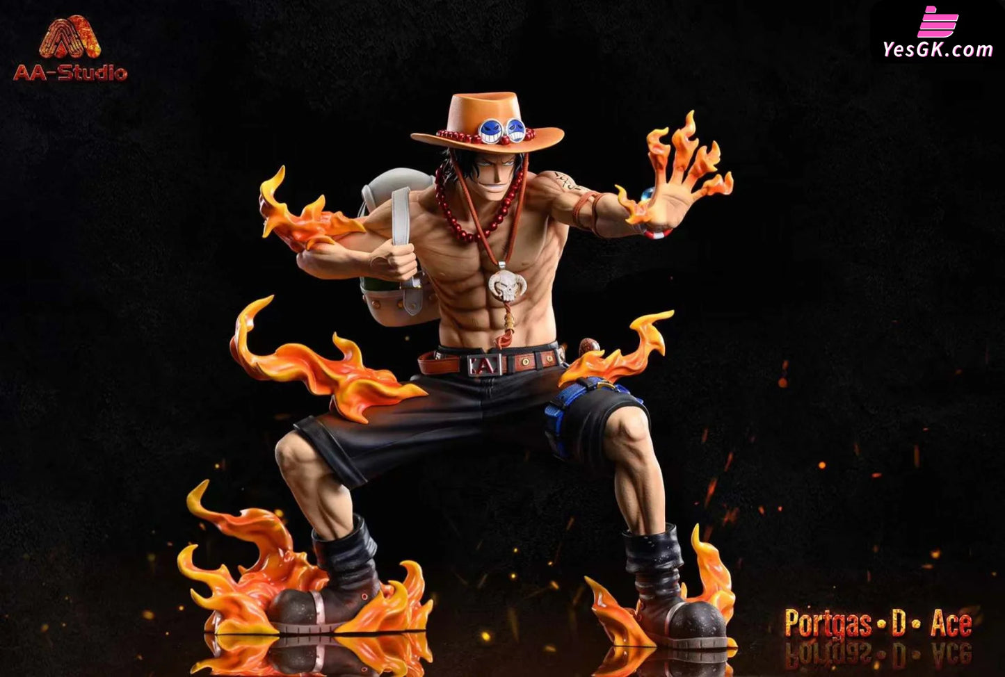 One Piece Portgas D. Ace Resin Statue - Aa Studio [Pre-Order]