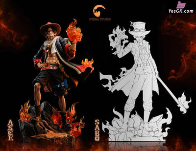 One Piece Portgas D Ace Resin Statue - Hyena Studio [Pre-Order]