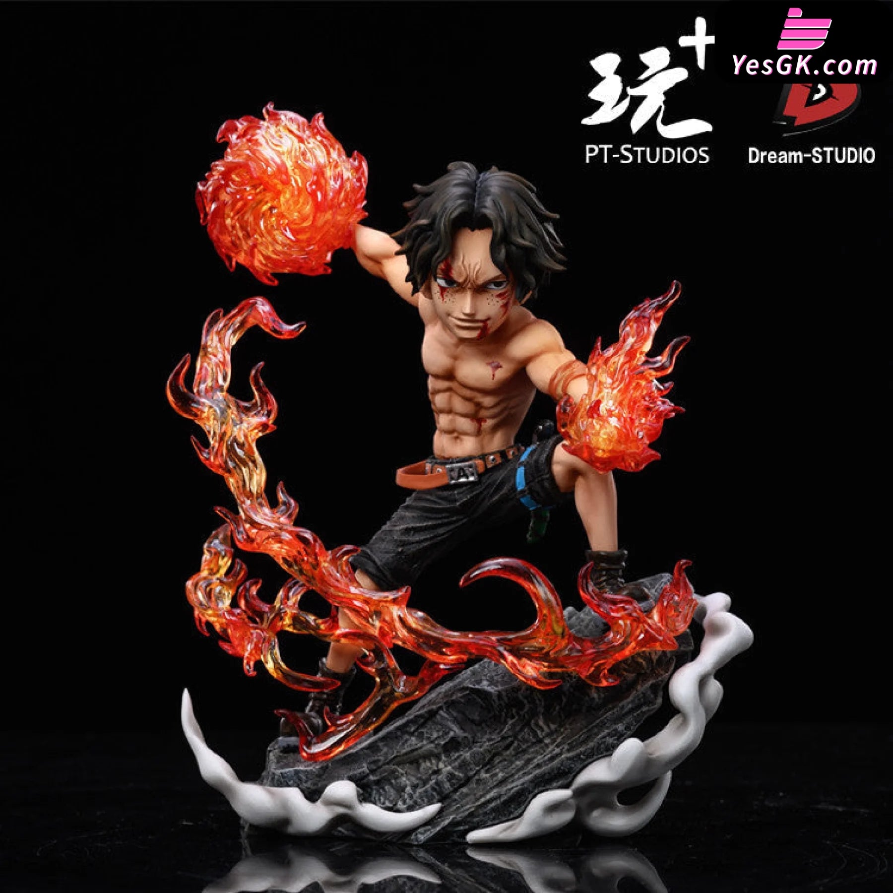 One Piece Portgas D Ace Resin Statue - PT Studios [Pre-Order Closed ...