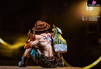 One Piece Portgas D. Ace Seated Statue - Bt Studio [Pre-Order Closed]
