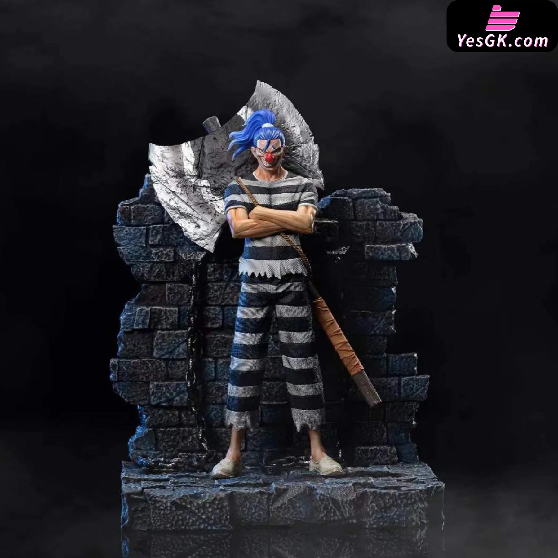 One Piece Prison Series #2 (Prison Buggy) Resin Statue - Lightning Studio [Pre-Order] One Piece