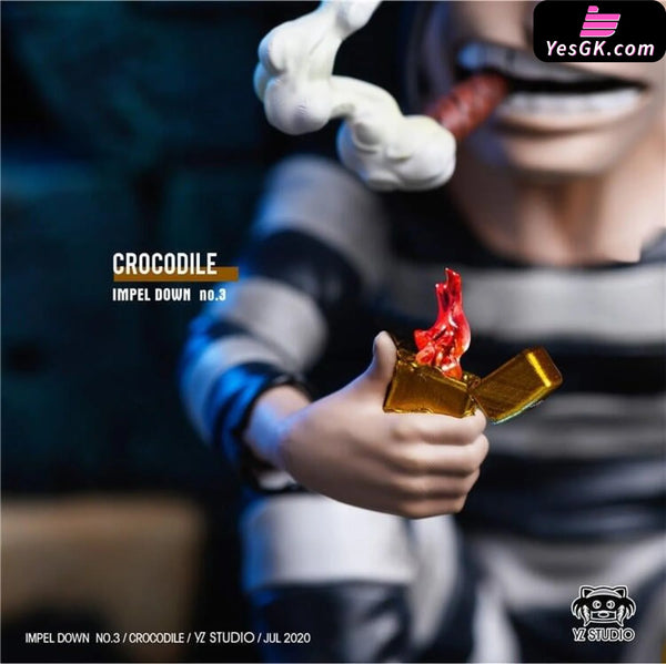 One Piece Prison Series #3 Sir Crocodile GK Statue - YZ Studio [In-Stock] - Full Payment - One Piece
