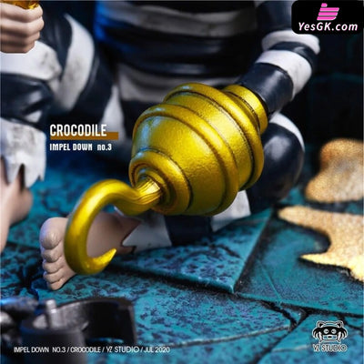 One Piece Prison Series #3 Sir Crocodile GK Statue - YZ Studio [In-Stock] - Full Payment - One Piece