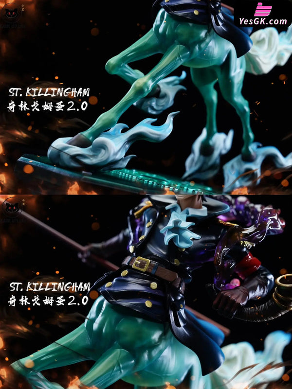 One Piece Private series God’s Knights 3rd St. Killingham 2.0 & Gunko 2.0 GK Statue - Black Studio [Pre-Order] One Piece