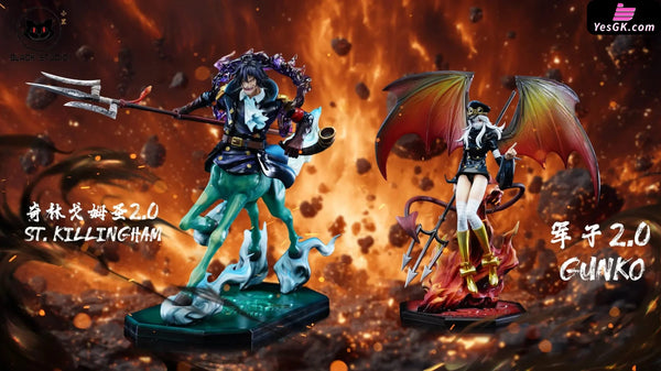 One Piece Private series God’s Knights 3rd St. Killingham 2.0 & Gunko 2.0 GK Statue - Black Studio [Pre-Order] One Piece
