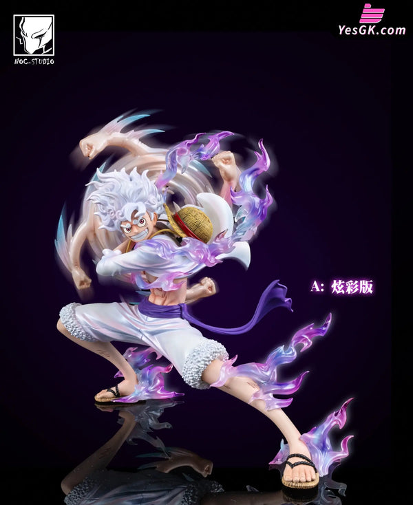 One Piece Punching Nika Luffy Gk Statue - Noc Studio [Pre-Order] Deposit / A Version Colorful