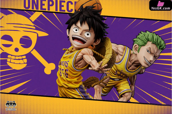 One Piece Purple Gold Dream Team 1st Round Purple Gold Roronoa Zoro GK Statue - YZ Studio [Pre-Order] One Piece