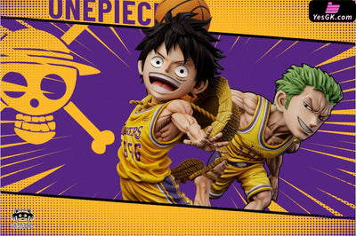 One Piece Purple Gold Dream Team 1st Round Purple Gold Roronoa Zoro GK Statue - YZ Studio [Pre-Order] One Piece