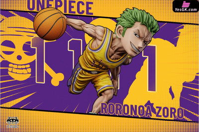 One Piece Purple Gold Dream Team 1st Round Purple Gold Roronoa Zoro GK Statue - YZ Studio [Pre-Order] One Piece