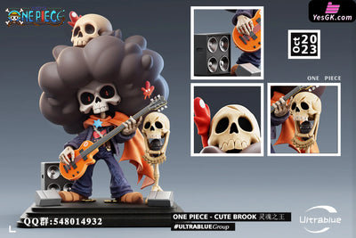 One Piece Q Version Brook Resin Statue - Ultrablue Studio [Pre - Order]
