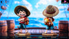 One Piece Q version The Three Strongest Luffy & Zoro & Sanji GK Statue - Big Feeler Studio & XOX Studio [Pre-Order]
