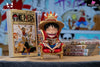 One Piece Reading Luffy Gk Statue - Night Cat Studio [Pre-Order]