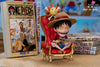 One Piece Reading Luffy Gk Statue - Night Cat Studio [Pre-Order]