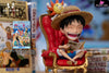 One Piece Reading Luffy Gk Statue - Night Cat Studio [Pre-Order] Deposit / Comic Book Volume 1