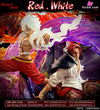 One Piece Red And White - Luffy & Shanks Statue Monkey.d Studio [Pre-Order]