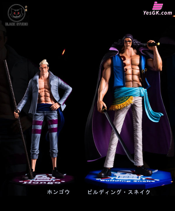 One Piece Red Hair Pirates 2.0 #3 Hongo & Building Snake Statue - Black Studio [In-Stock] - Full Payment - One Piece