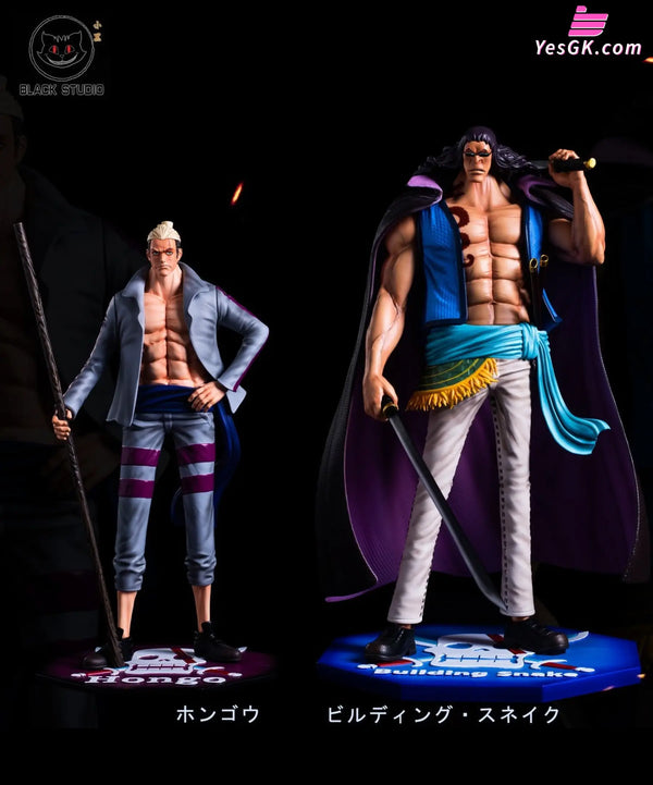 One Piece Red Hair Pirates 2.0 #3 Hongo & Building Snake Statue - Black Studio [In-Stock] - Full Payment - One Piece