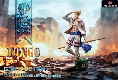 One Piece Red Hair Pirates #3 Hongo GK Statue - Gold Peter Studio [Pre-Order] One Piece