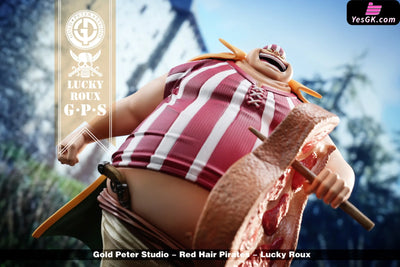 One Piece Red Hair Pirates Lucky Roux 1/8 GK Statue - Gold Peter Studio [In-Stock] - Full Payment - One Piece