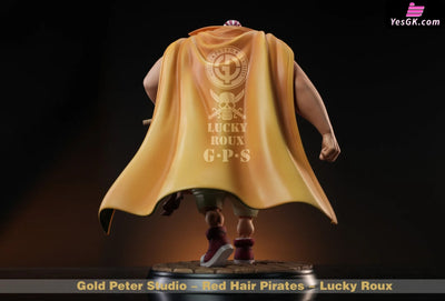 One Piece Red Hair Pirates Lucky Roux 1/8 GK Statue - Gold Peter Studio [In-Stock] - Full Payment - One Piece