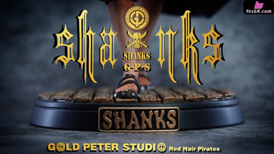 One Piece Red Hair Pirates Shanks Statue - Gold Peter Studio [In-Stock] - Full Payment - One Piece