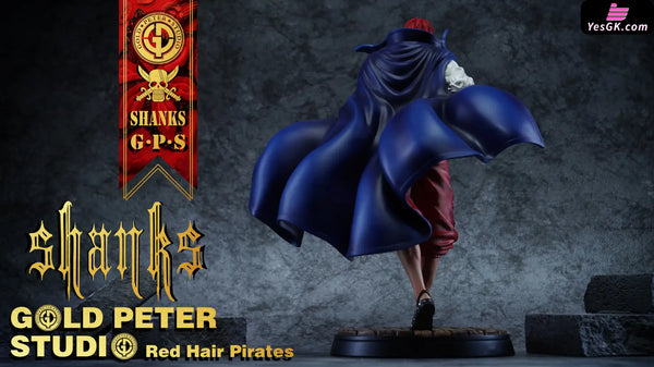 One Piece Red Hair Pirates Shanks Statue - Gold Peter Studio [In-Stock] - Full Payment - One Piece