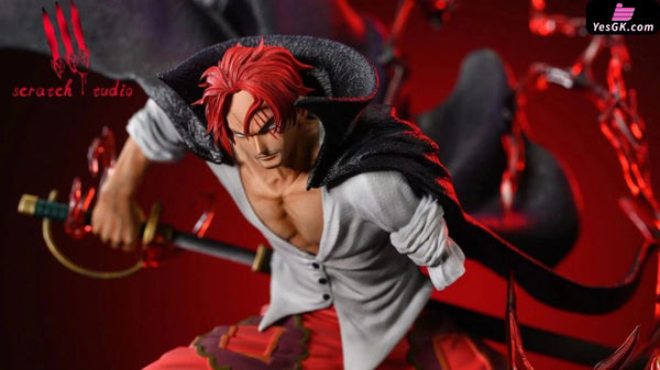 One Piece Red hair Shanks GK Statue - Scratch Studio [In-Stock] - Full Payment - One Piece