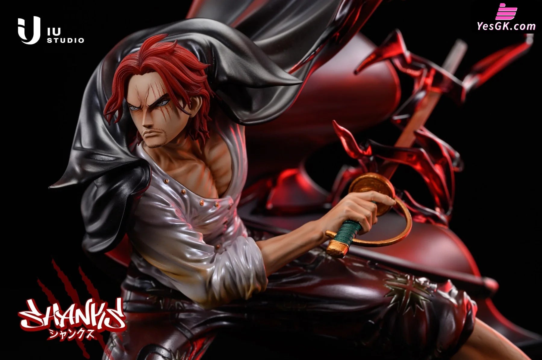 One Piece Red Hair Shanks Resin Statue - Iu Studio [In-Stock]