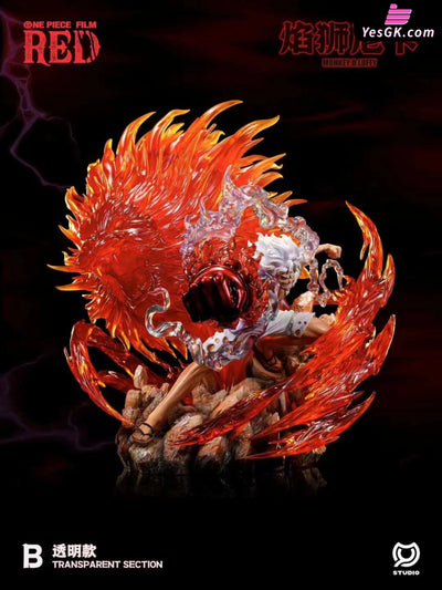 One Piece Red Series Vibes #1 Flame Lion Nika Luffy Resin Statue - My Studio [Pre-Order] Deposit / B