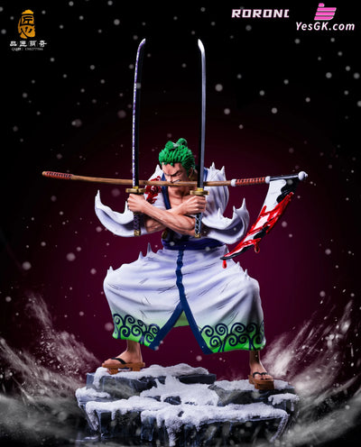One Piece Alligator Exercise-Roronoa Zoro Statue - Pin Jiang Meng Qi Studio [In-Stock] Full Payment / Deluxe Edition