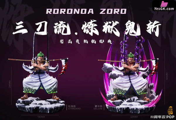 One Piece Alligator Exercise-Roronoa Zoro Statue - Pin Jiang Meng Qi Studio [In-Stock] Full Payment / Deluxe Edition