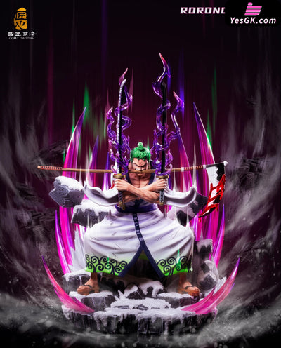 One Piece Alligator Exercise-Roronoa Zoro Statue - Pin Jiang Meng Qi Studio [In-Stock] Full Payment / Deluxe Edition