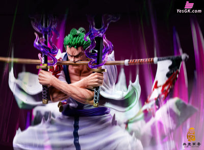 One Piece Alligator Exercise-Roronoa Zoro Statue - Pin Jiang Meng Qi Studio [In-Stock] Full Payment / Deluxe Edition