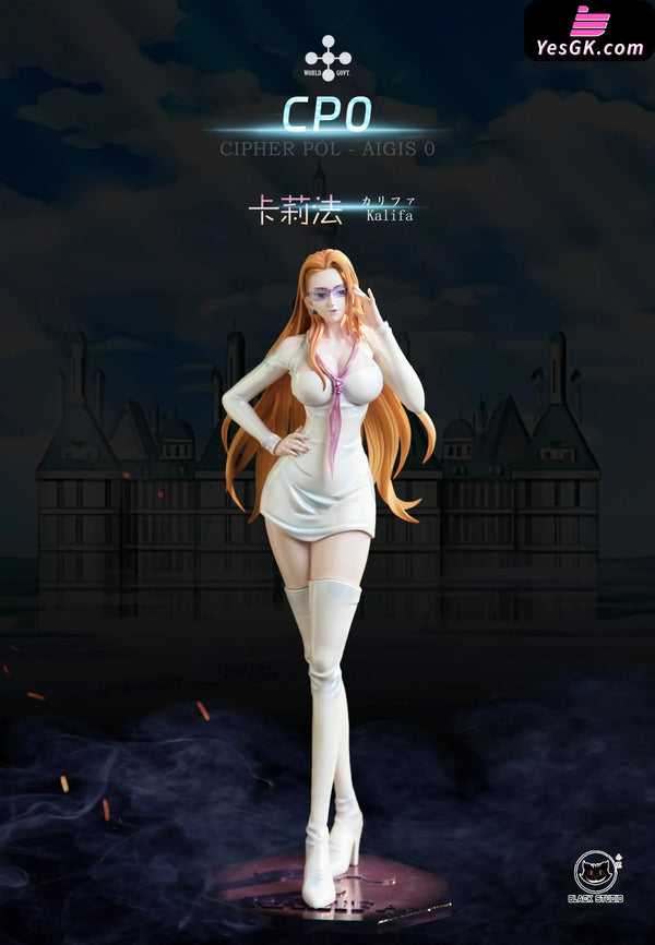 One Piece Resonance Completion Series Cp0 Lucci Kalifa Statue - Black Studio [Pre-Order] Deposit /