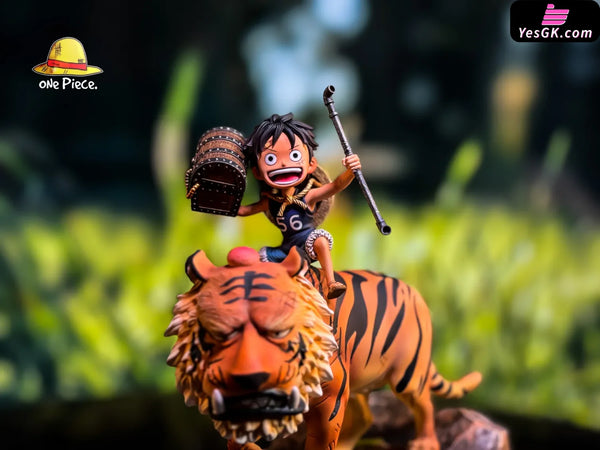 One Piece Riding Tiger & Luffy WCF GK Statue - One Piece Studio [In-Stock] - One Piece