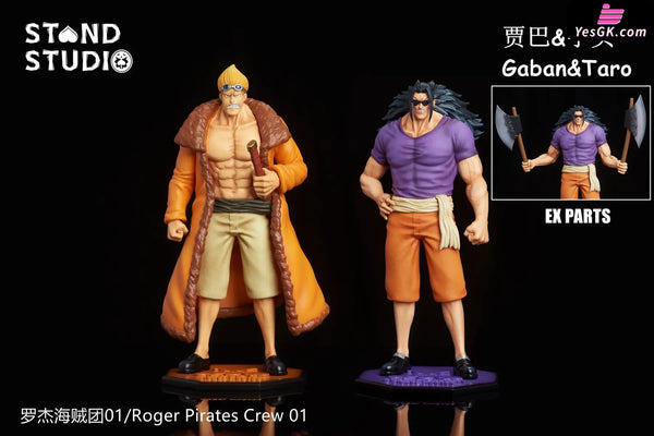One Piece Roger Pirates #1 Gaban & Taro Resin Statue - Stand Studio [In-Stock] - Full Payment - One Piece